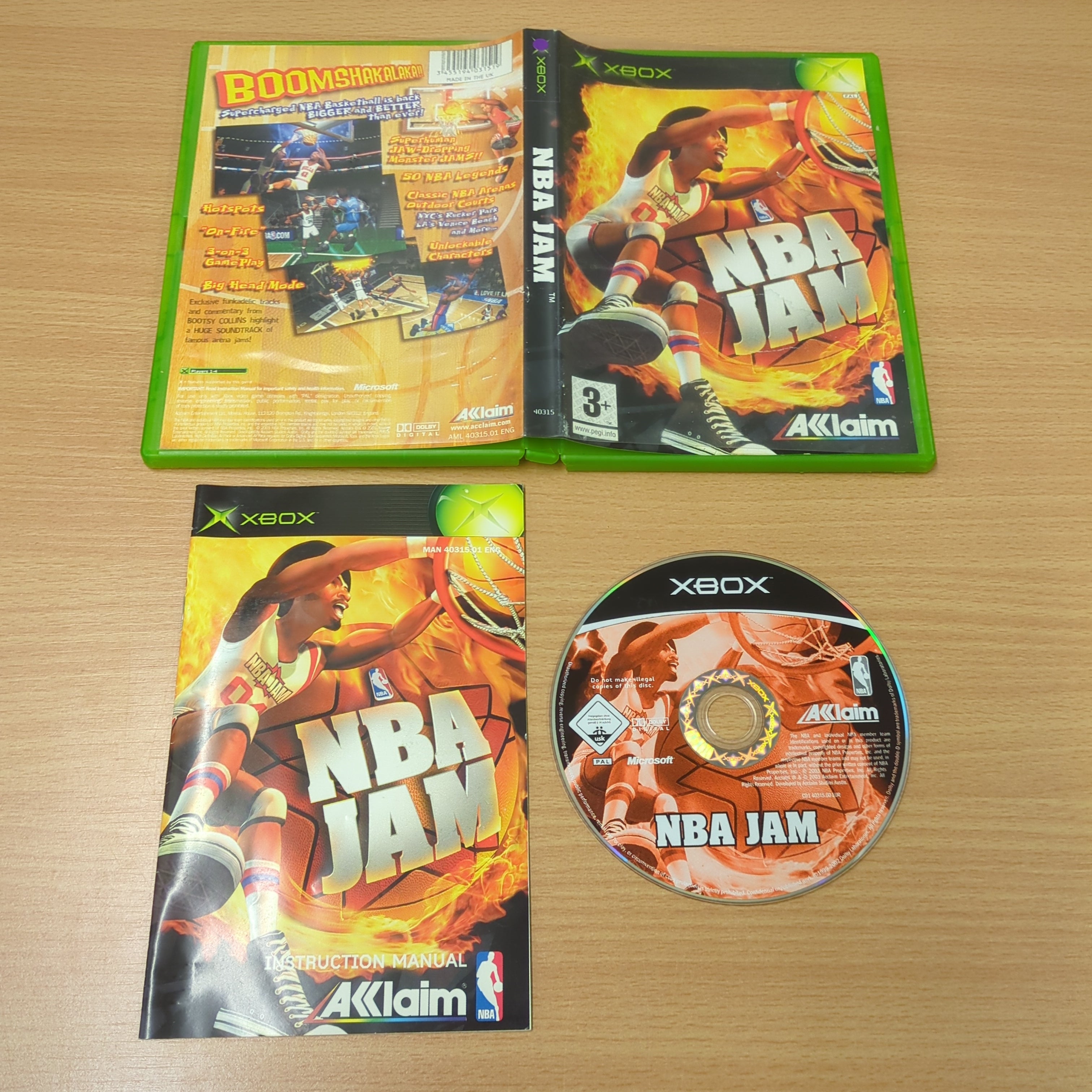 NBA Jam original Xbox game NBA Jam original Xbox game